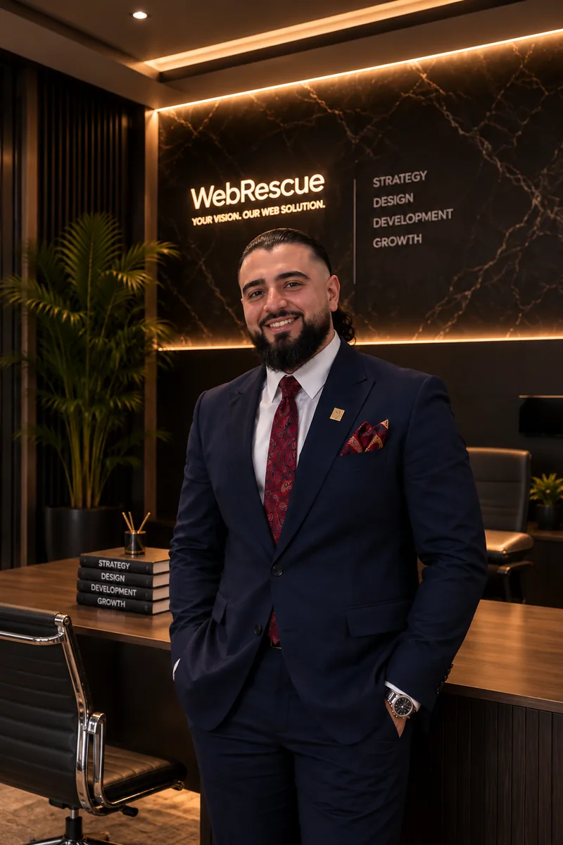 Hamza, cofondateur de WebRescue